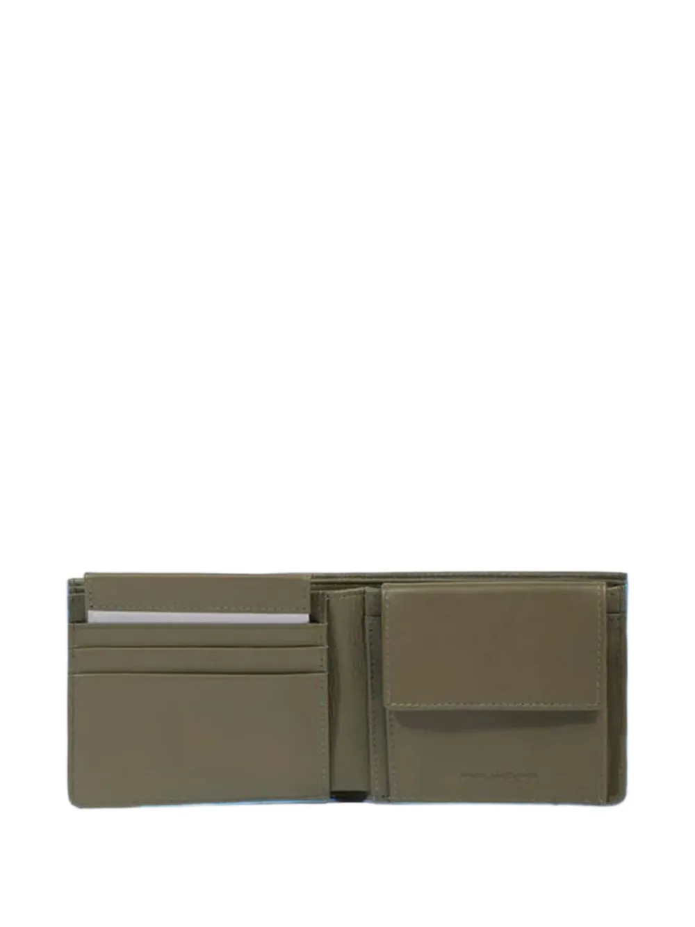 PIQUADRO Portemonnee met logo Groen