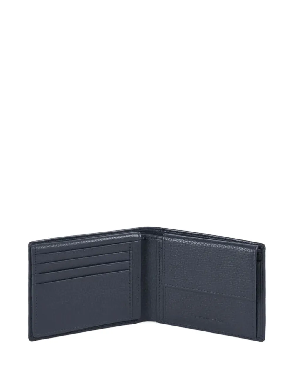PIQUADRO Portemonnee met logo Blauw