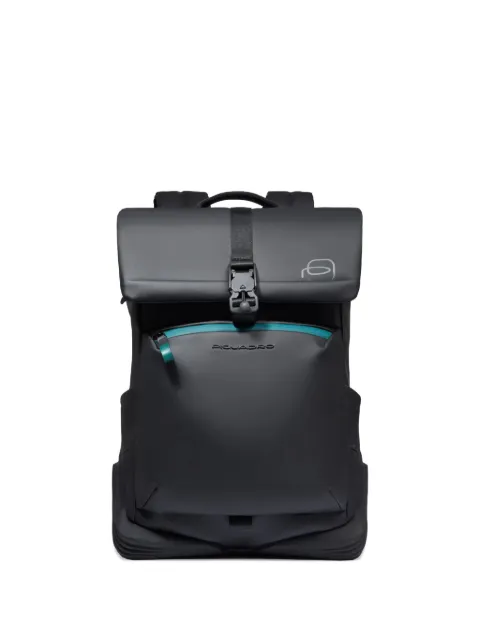 PIQUADRO logo-embossed backpack