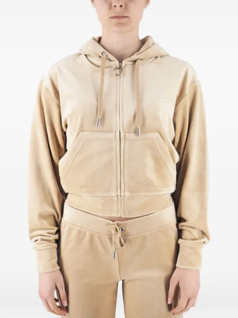 Juicy Couture hoodie de terciopelo