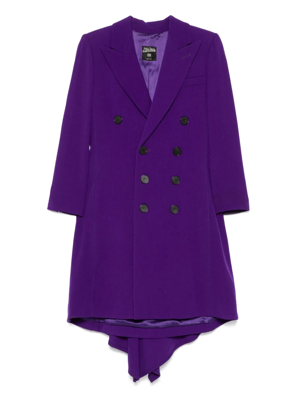 Jean Paul Gaultier Pre-Owned 2000s wool coat | Purple | Image 1