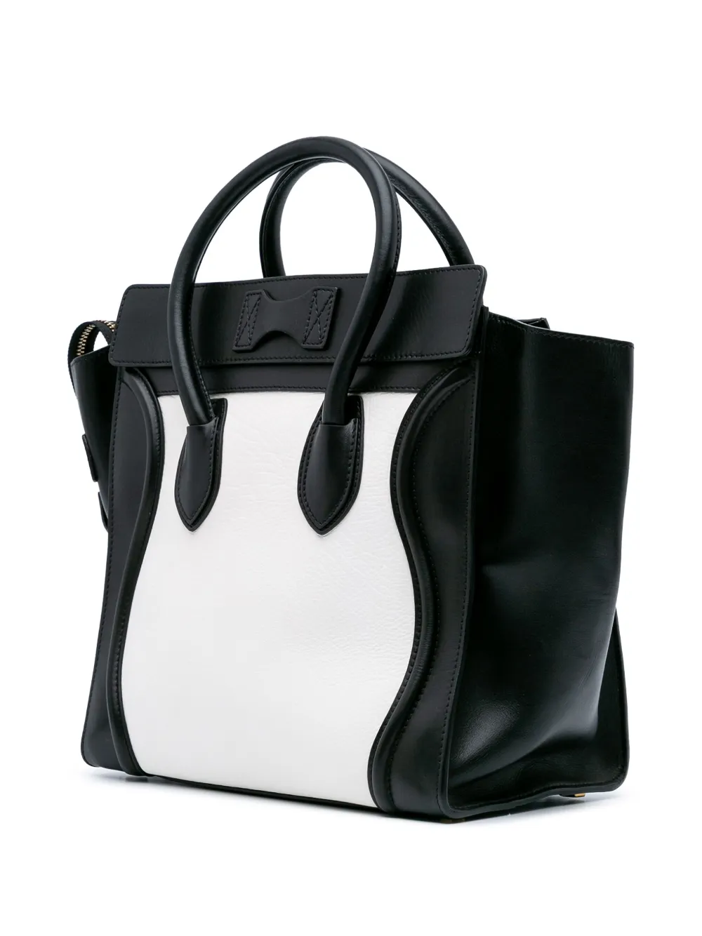 Céline Pre-Owned 2012 Mini Bicolor Calfskin Luggage tote bag | Pre-Owned | Image 2