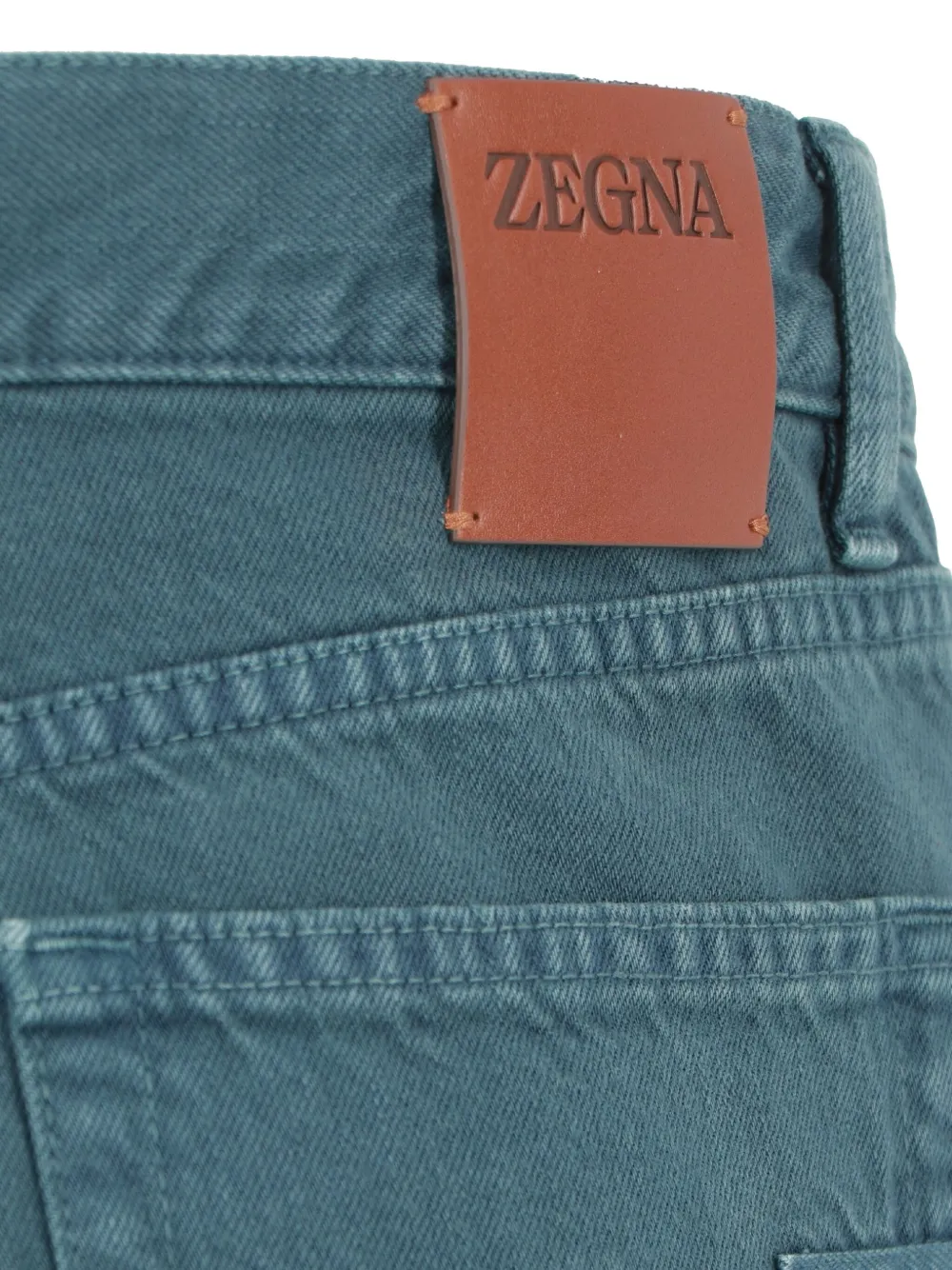 Zegna Jeans met vijf zakken Blauw