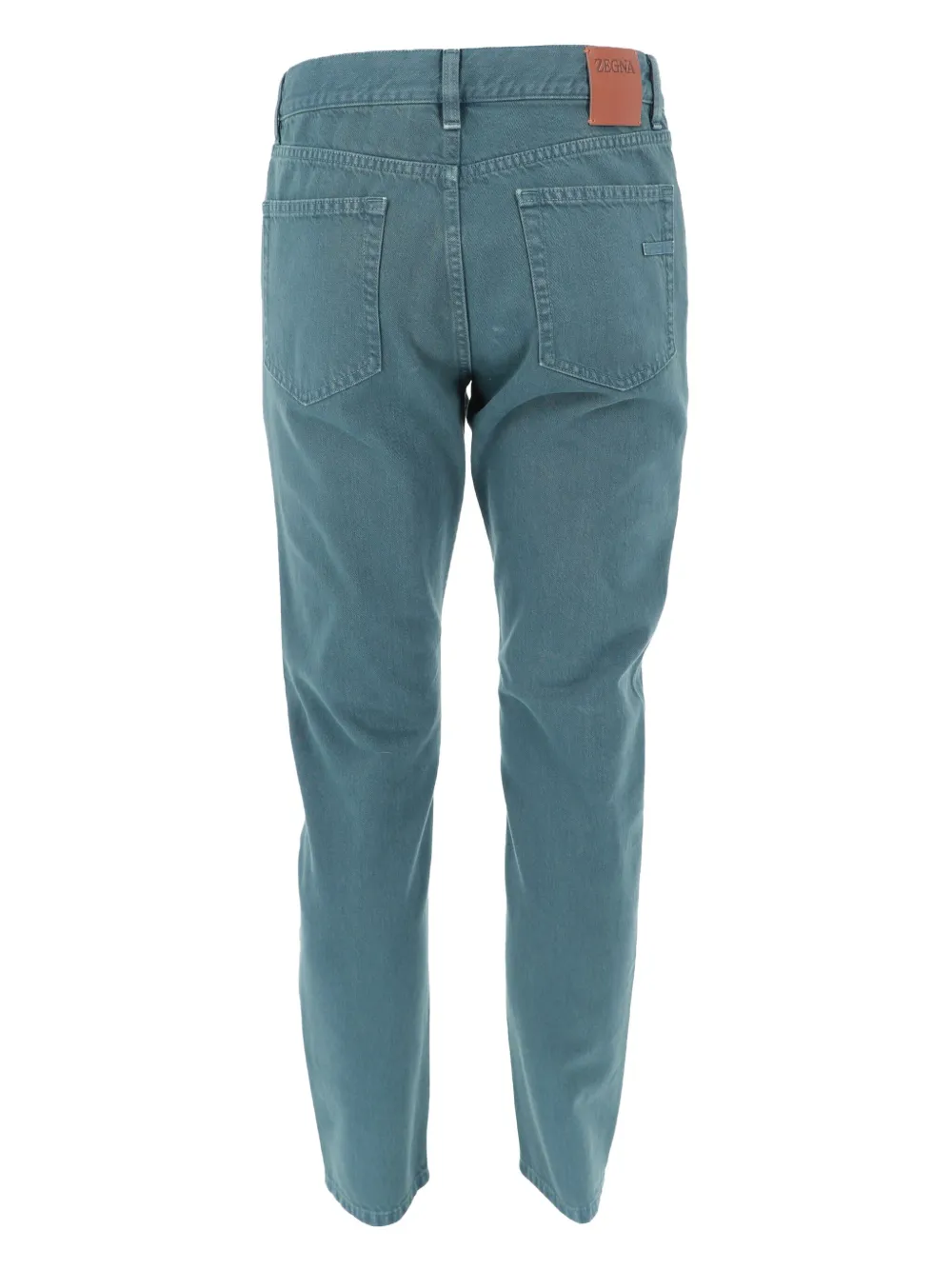 Zegna Jeans met vijf zakken - Blauw
