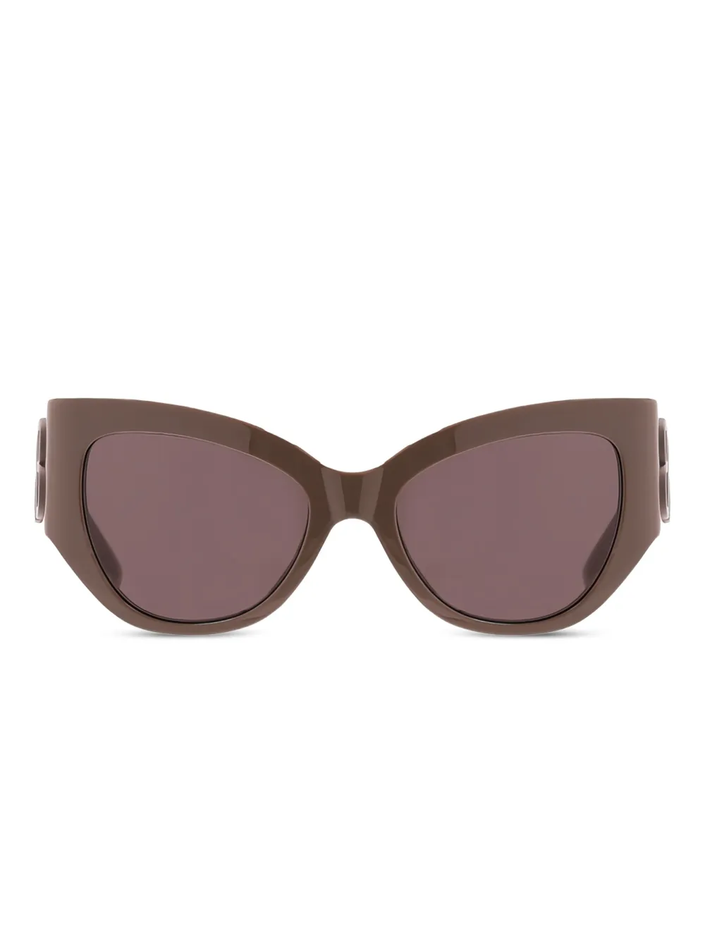 Balenciaga Eyewear Bossy logo cat-eye sunglasses Bruin