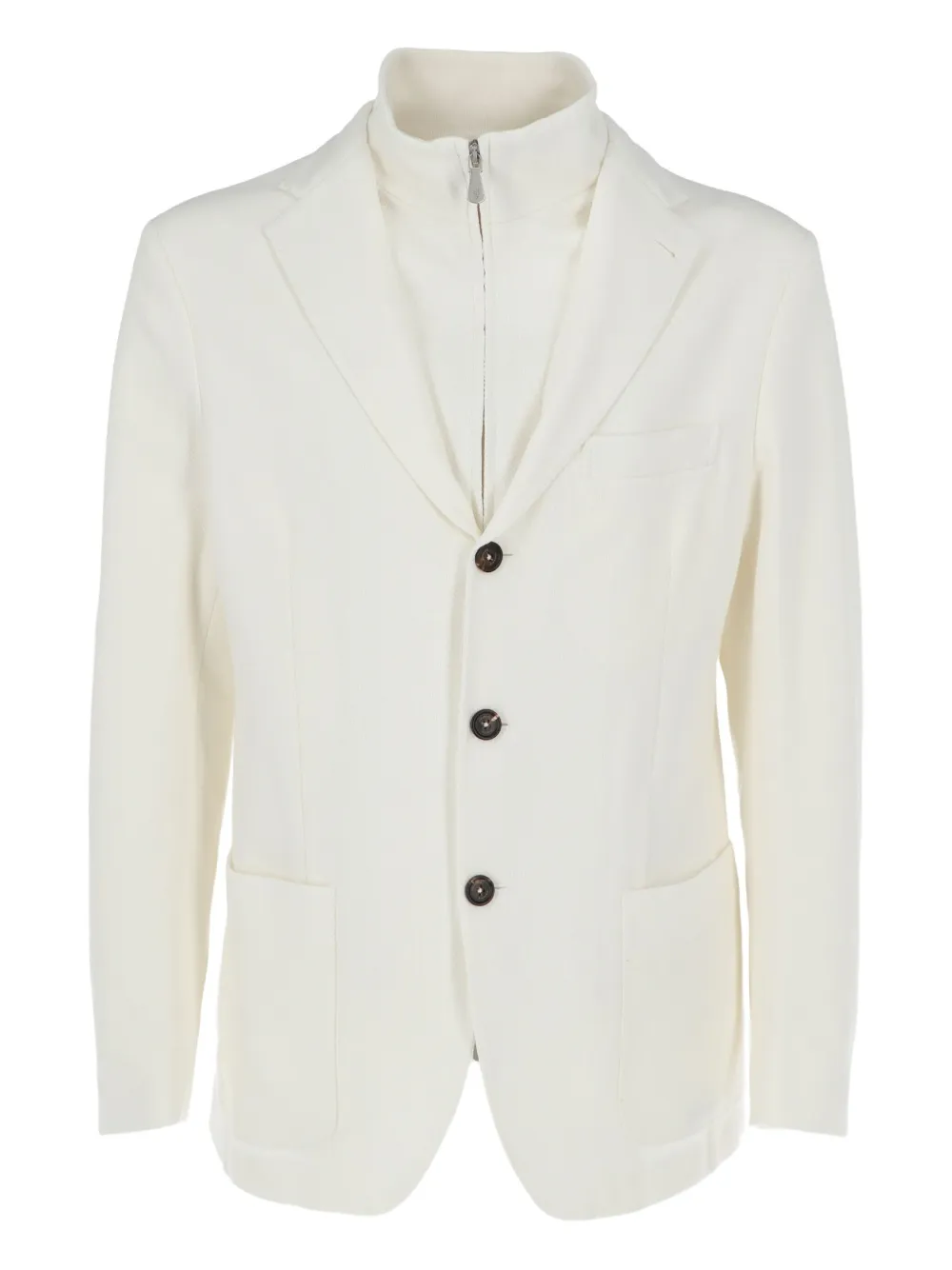 Eleventy blazer con botones y cierre | blanco | Image 1