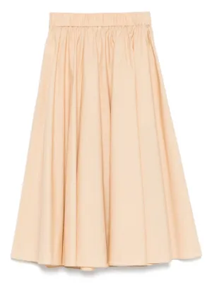 スカート PATRIZIA PEPE ESSENTIAL MIDI SKIRT Organza midi skirt