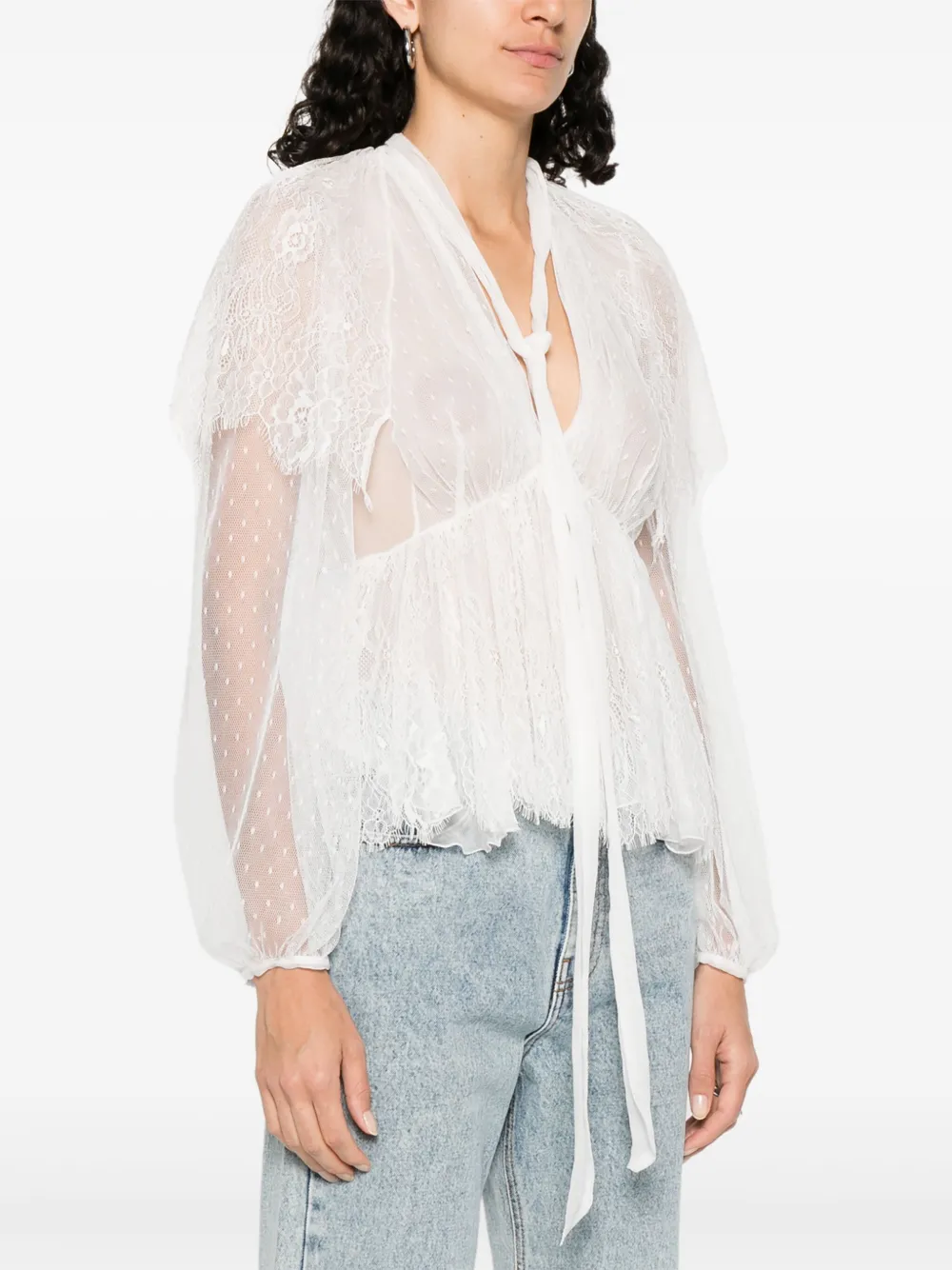 Shop Twinset Silk Blouse