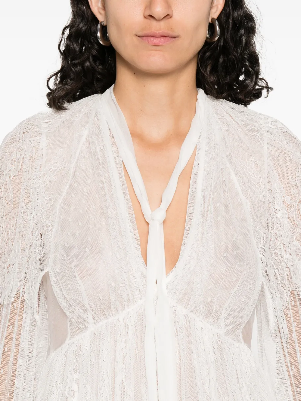 Shop Twinset Silk Blouse