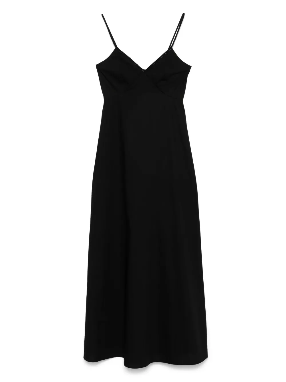 Patrizia Pepe Maxi-jurk met Fly-patroon Zwart