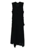 Comme Des Garçons Pre-Owned 1993 draped dress - Black
