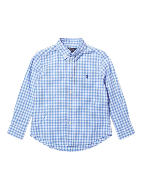 POLO RALPH LAUREN KIDS Camicia con ricamo Polo Pony