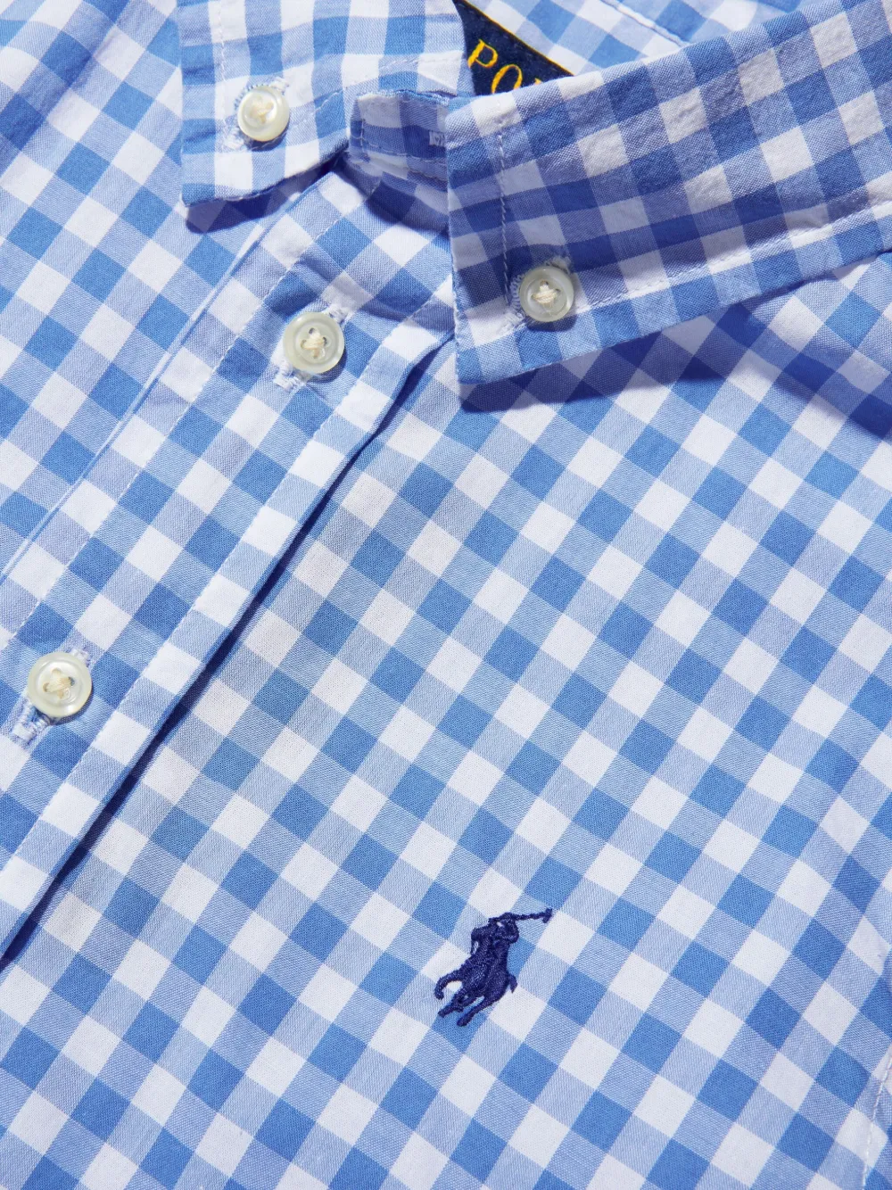 POLO RALPH LAUREN KIDS Shirt met borduurwerk Wit
