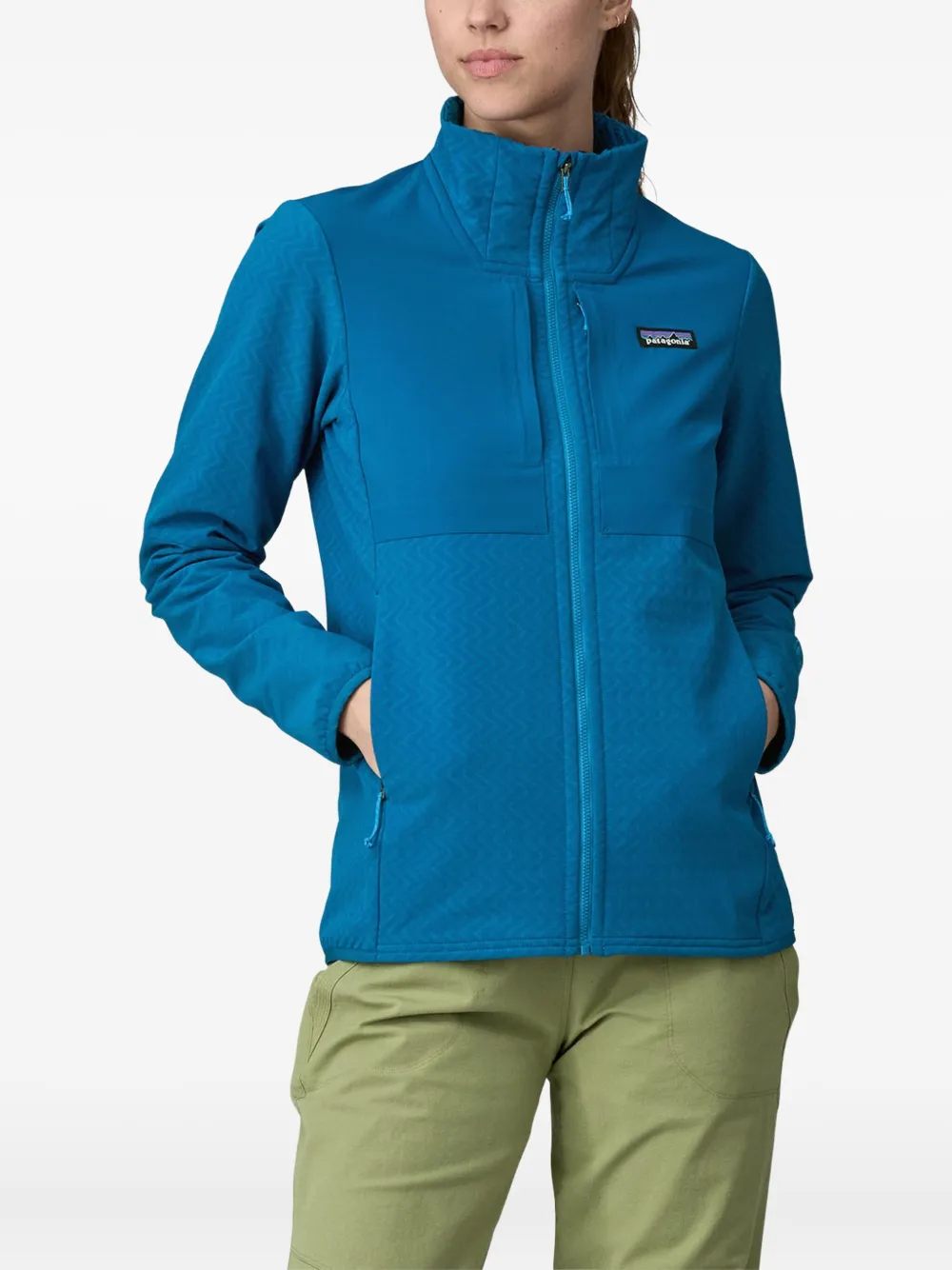 Patagonia R2 CrossStrata jacket - Blauw