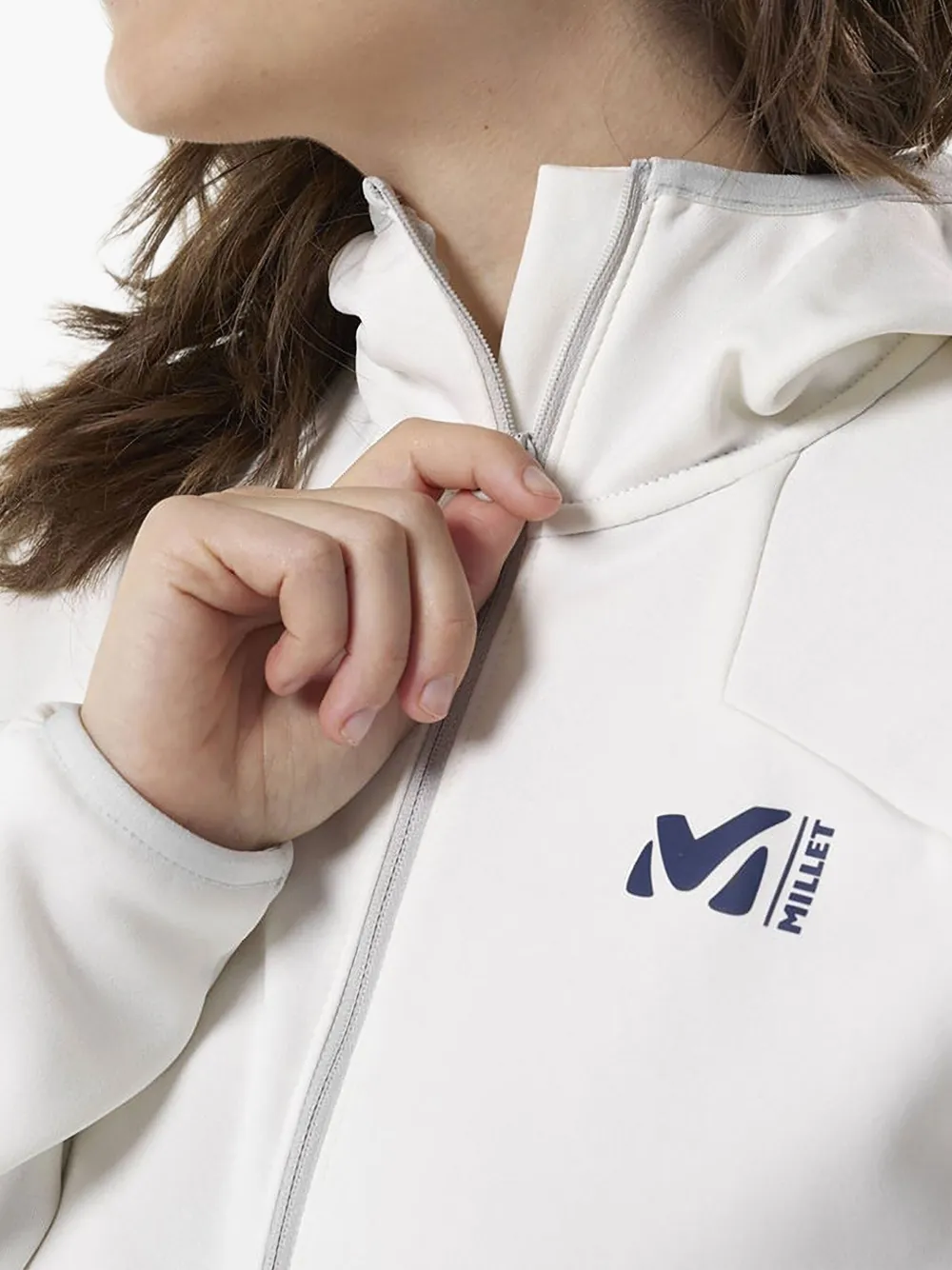 PASCAL MILLET LOGO-PRINT PERFORMANCE JACKET