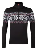 NEWLAND graphic-print ski top - Black