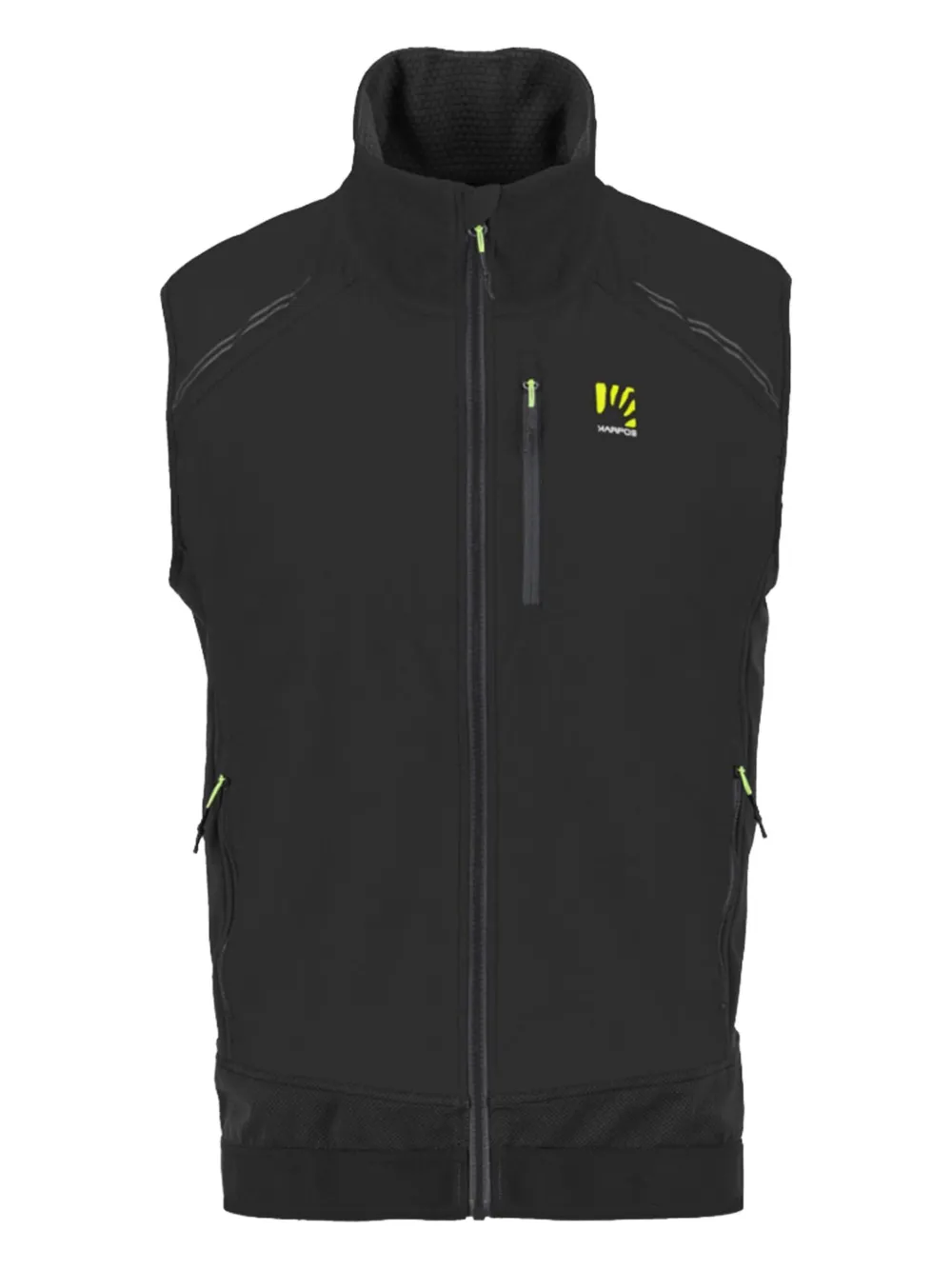 KARPOS logo-print performance top | negro | Image 1