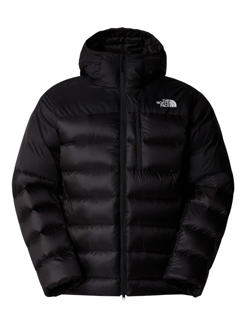 The North Face Gefütterte Jacke mit Logo - Schwarz