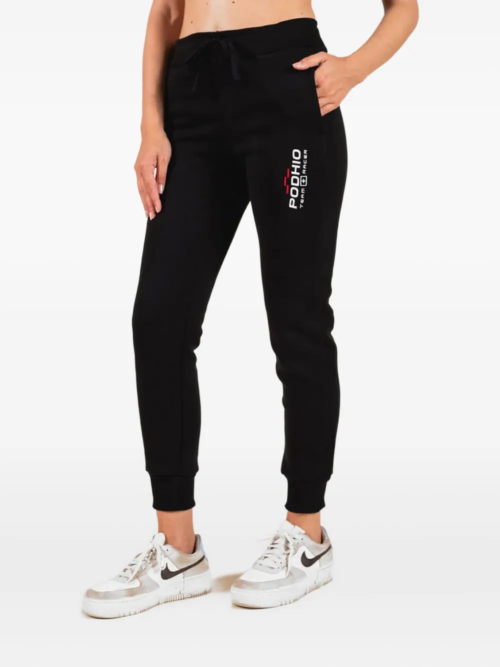 PODHIO - cotton-blend track pants - women