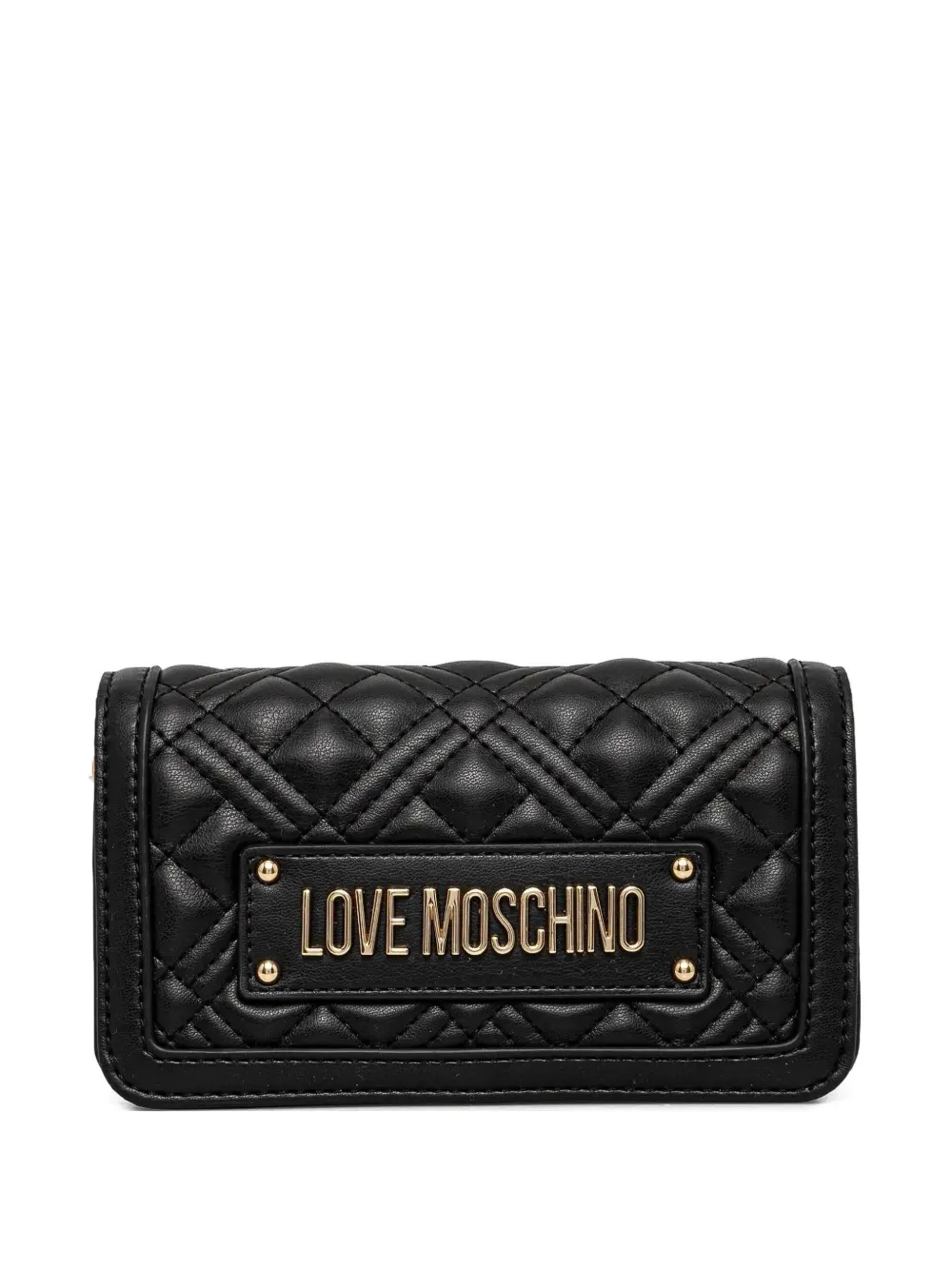 quilted leather shoulder bag