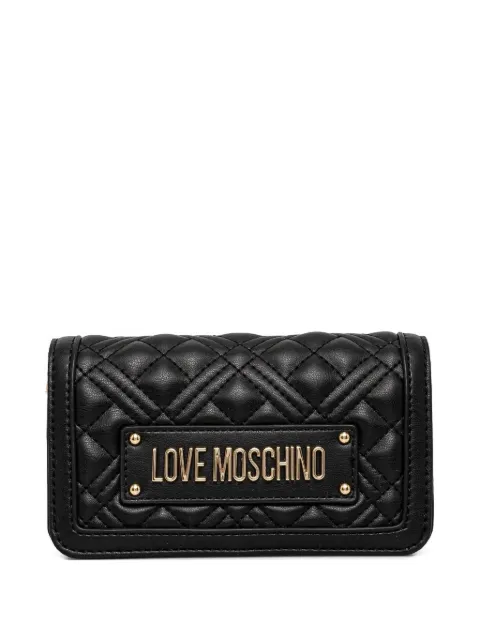 Love Moschino quilted leather shoulder bag