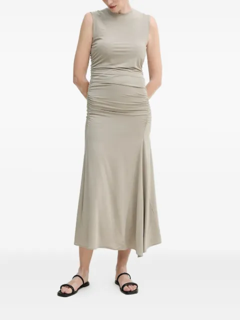 Gestuz sleeveless gathered midi dress