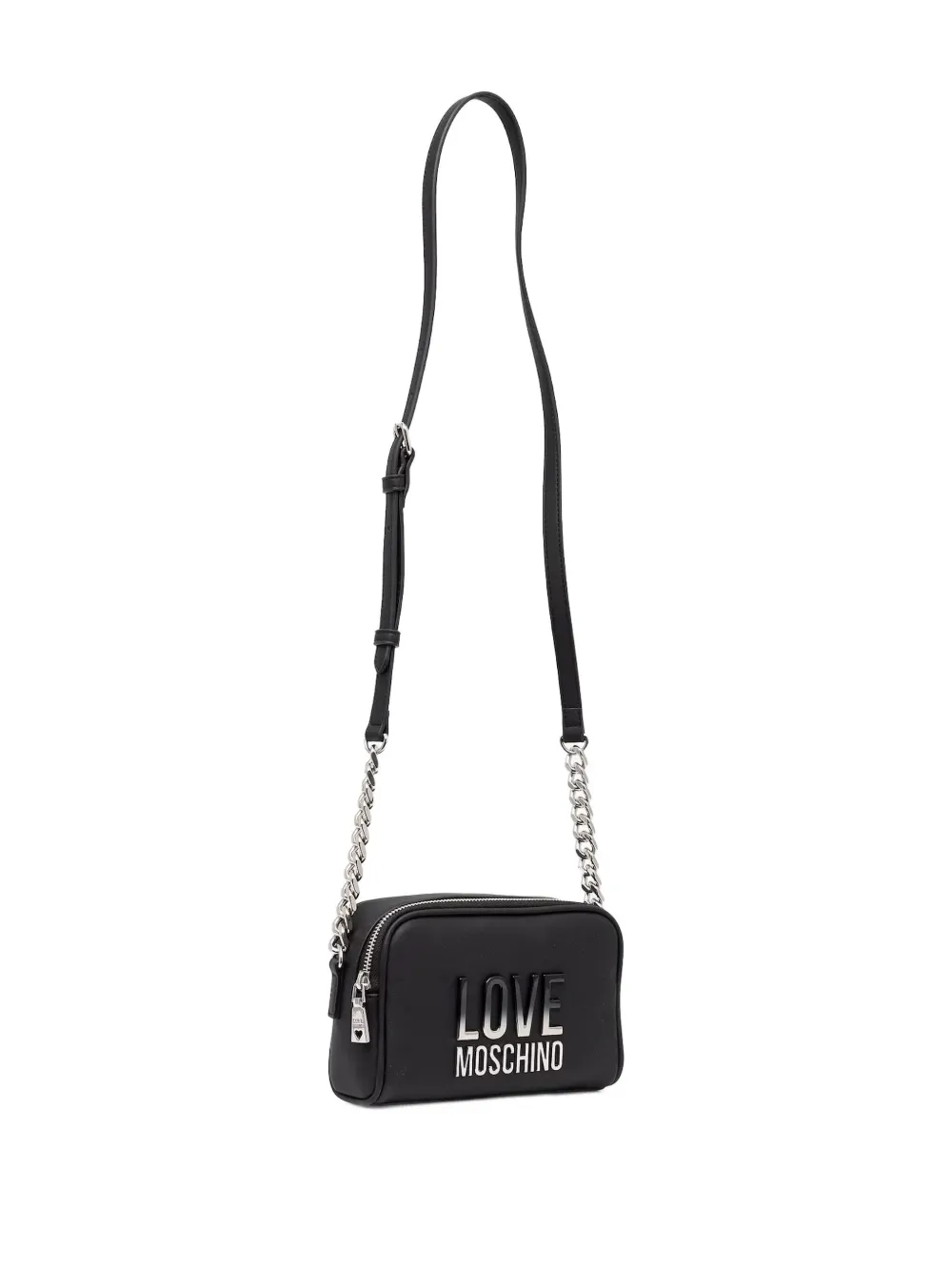 Love Moschino Crossbodytas met logoprint Zwart