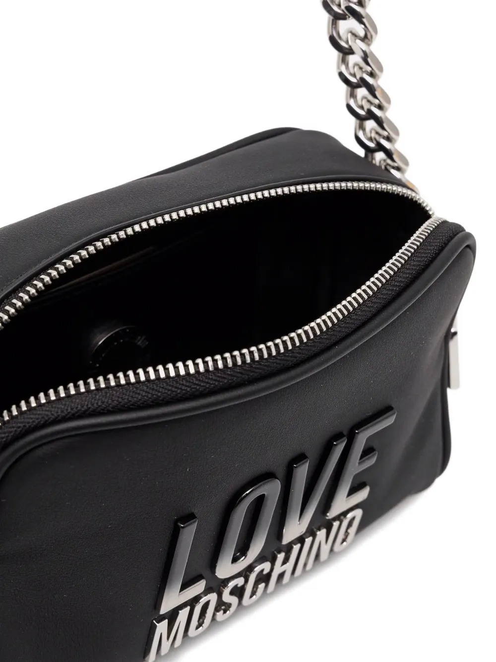 Love Moschino Crossbodytas met logoprint Zwart