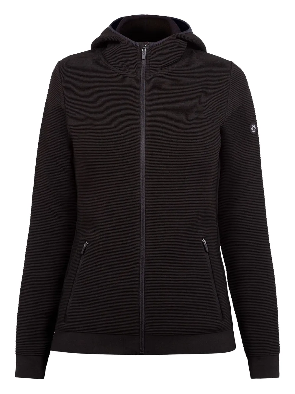 NEWLAND hooded ski jacket - ブラック NEWLAND hooded ski jacket - ブラック