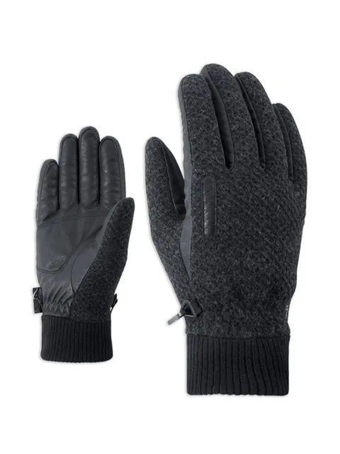 ZIENER ribbed-cuff gloves