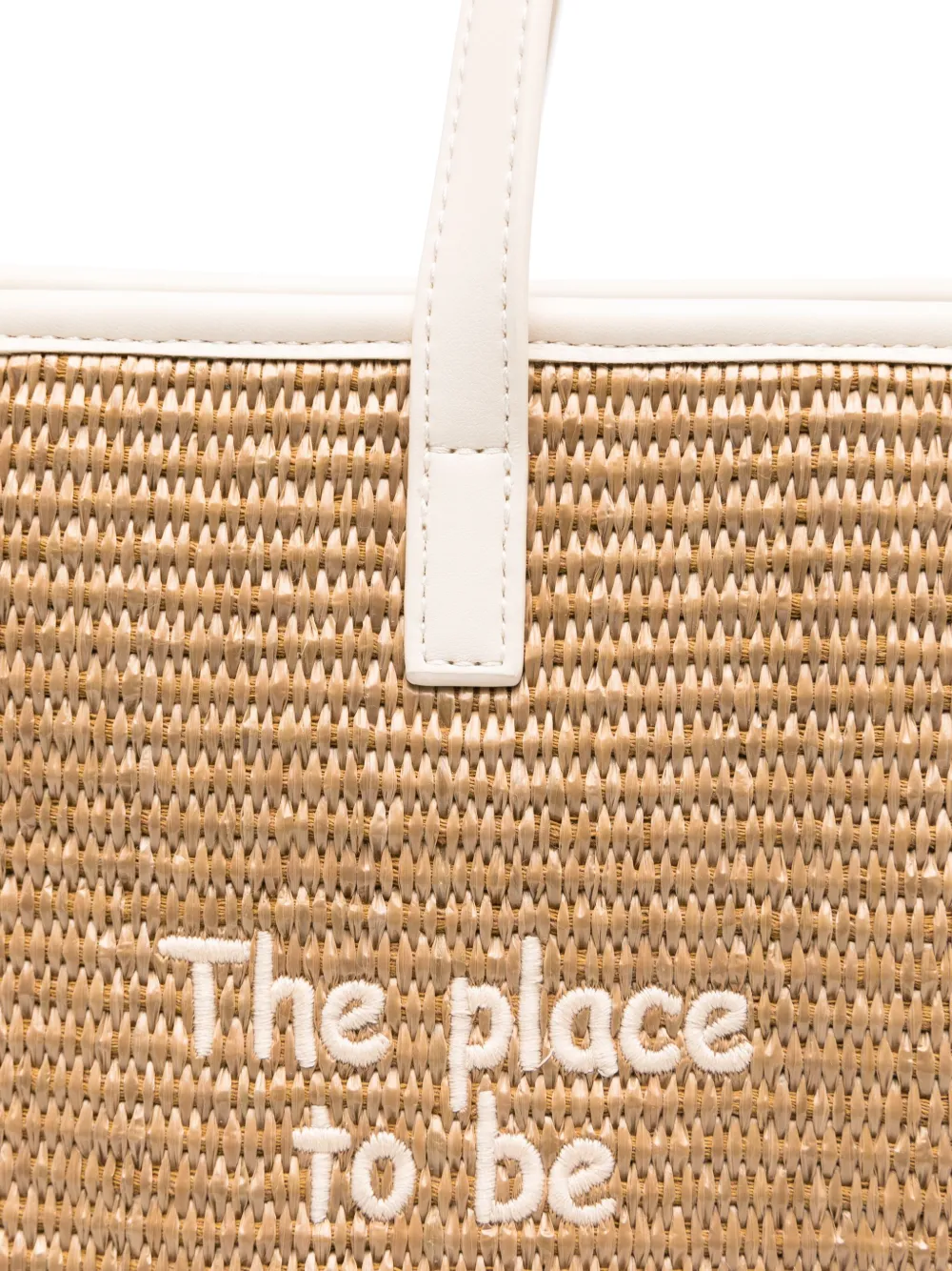 MC2 SAINT BARTH VIVAN STRAW TOTE BAG