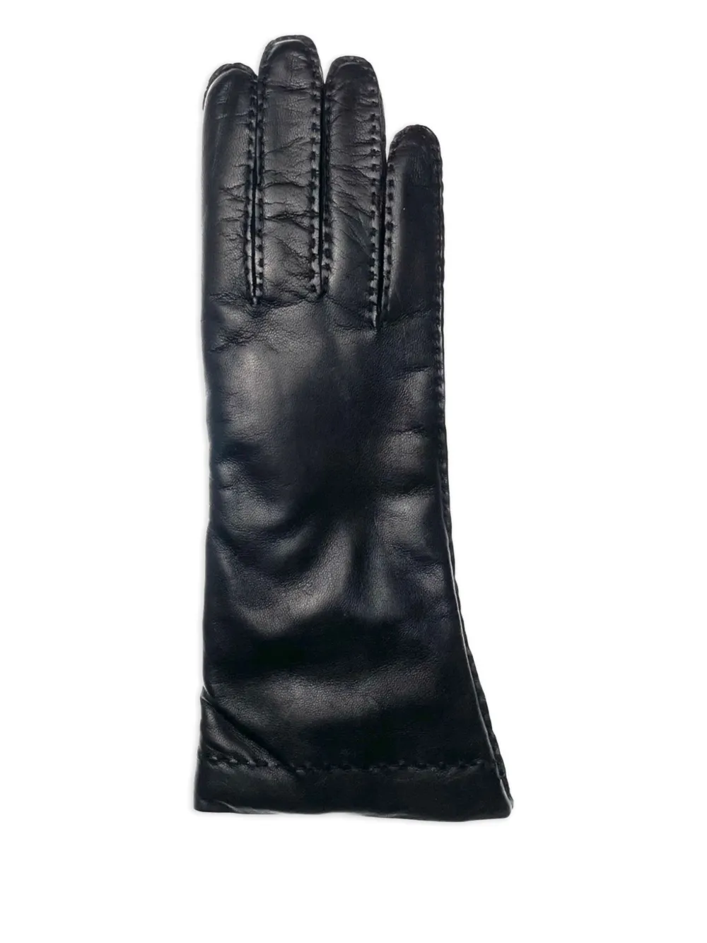 Restelli Leren handschoenen Zwart