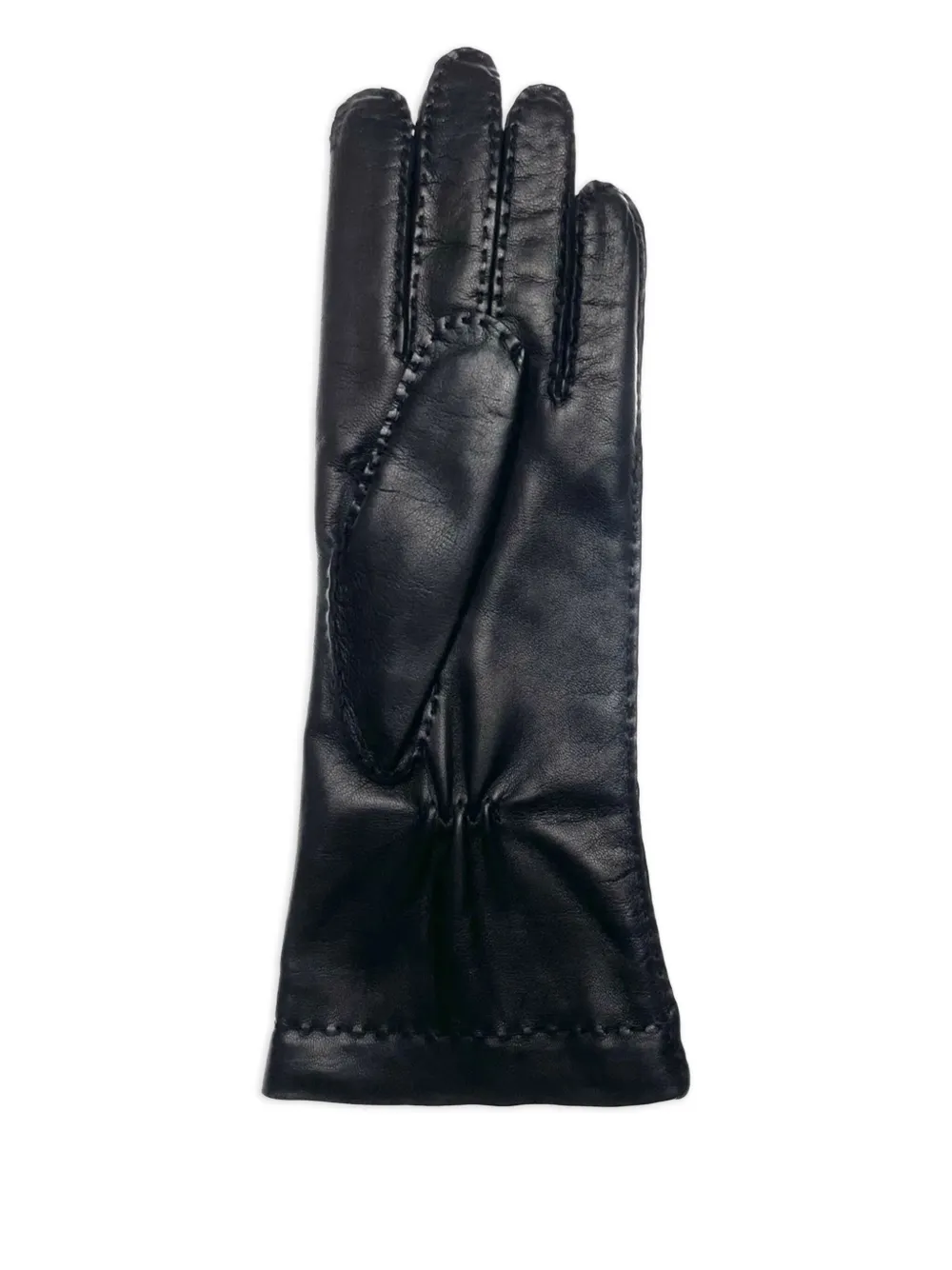 Restelli Leren handschoenen Zwart