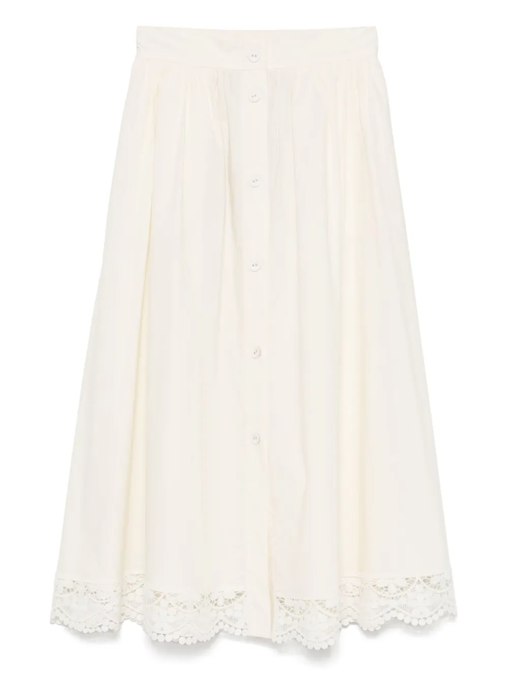 TWINSET falda midi de algodón | neutro | Image 1
