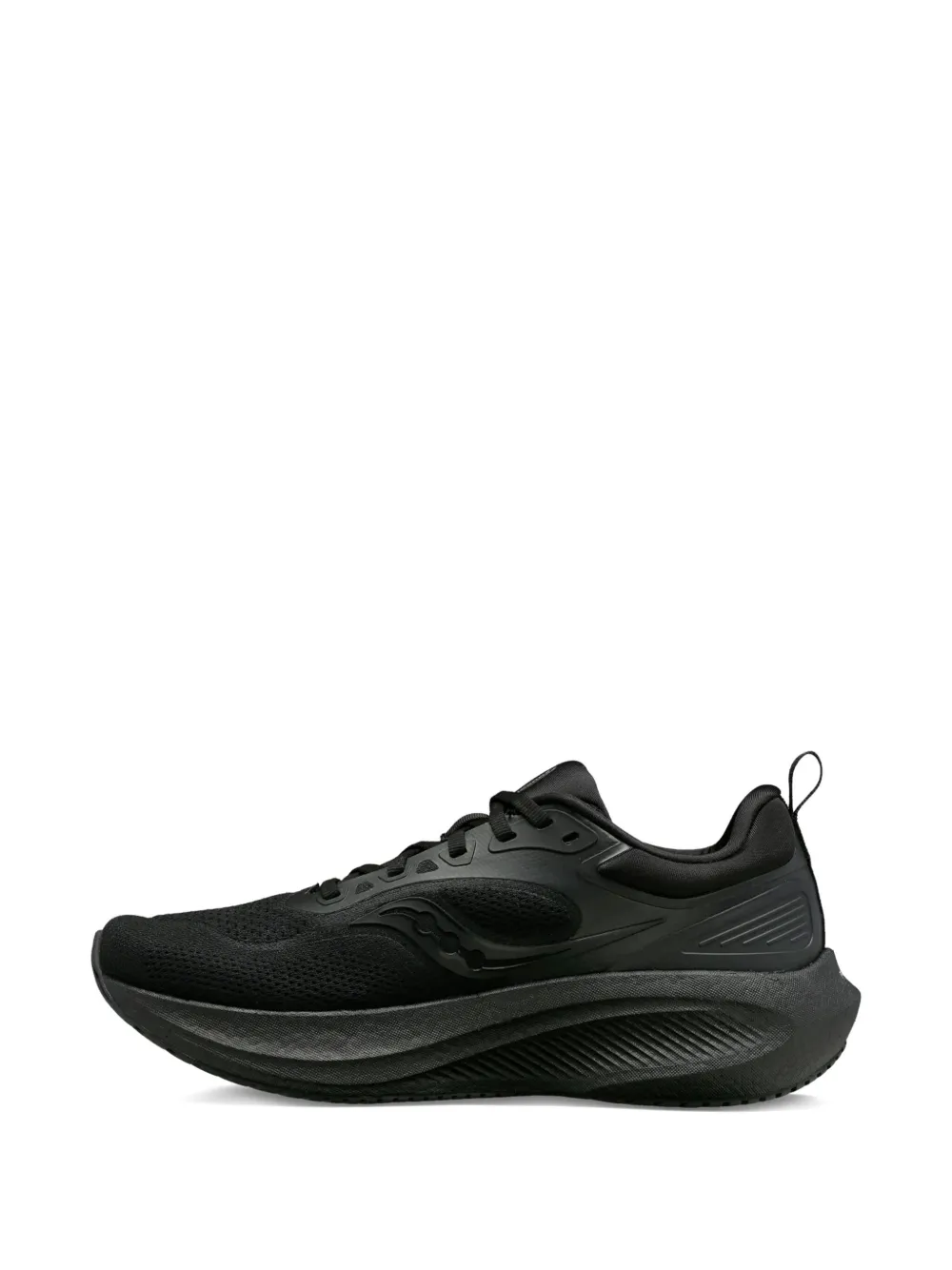 Saucony logo-print sneakers Black