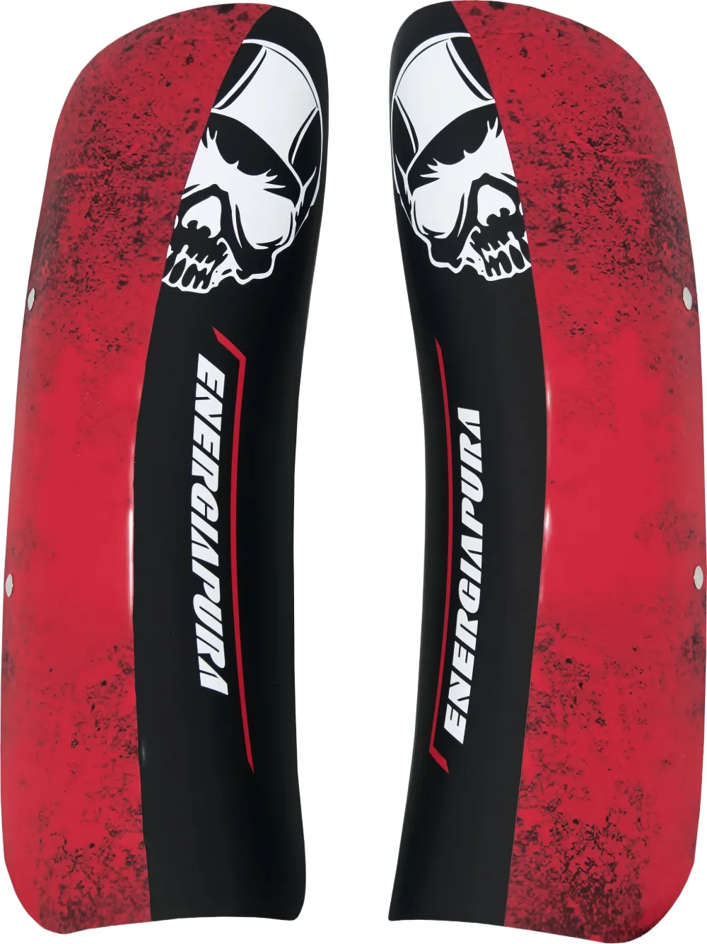 Energia Pura Racing Cdm Shin Guards In Red