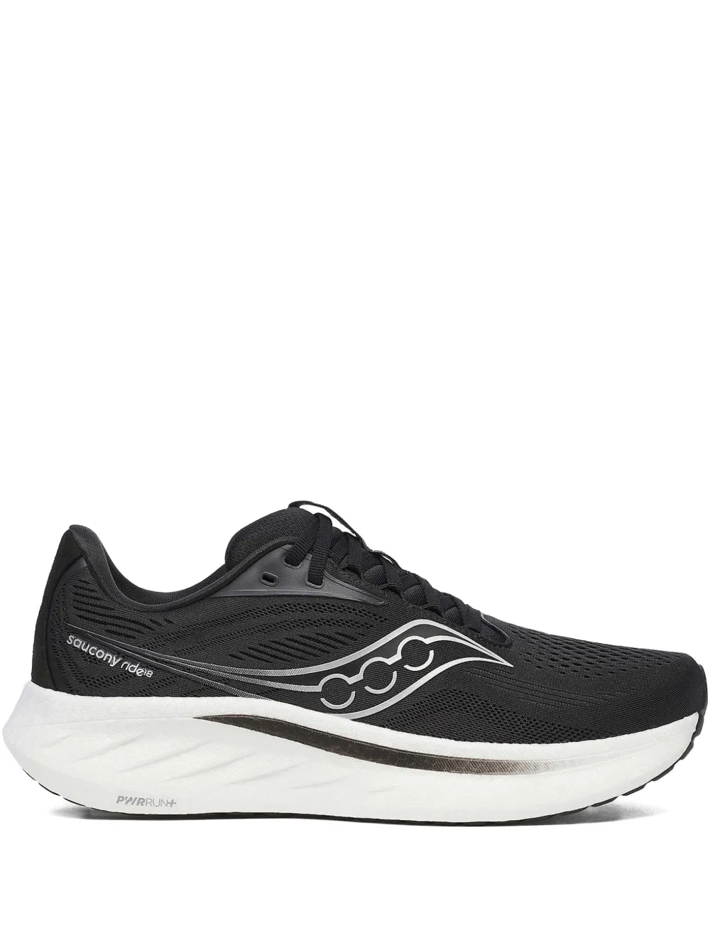 Saucony Sneakers met mesh vlakken Zwart