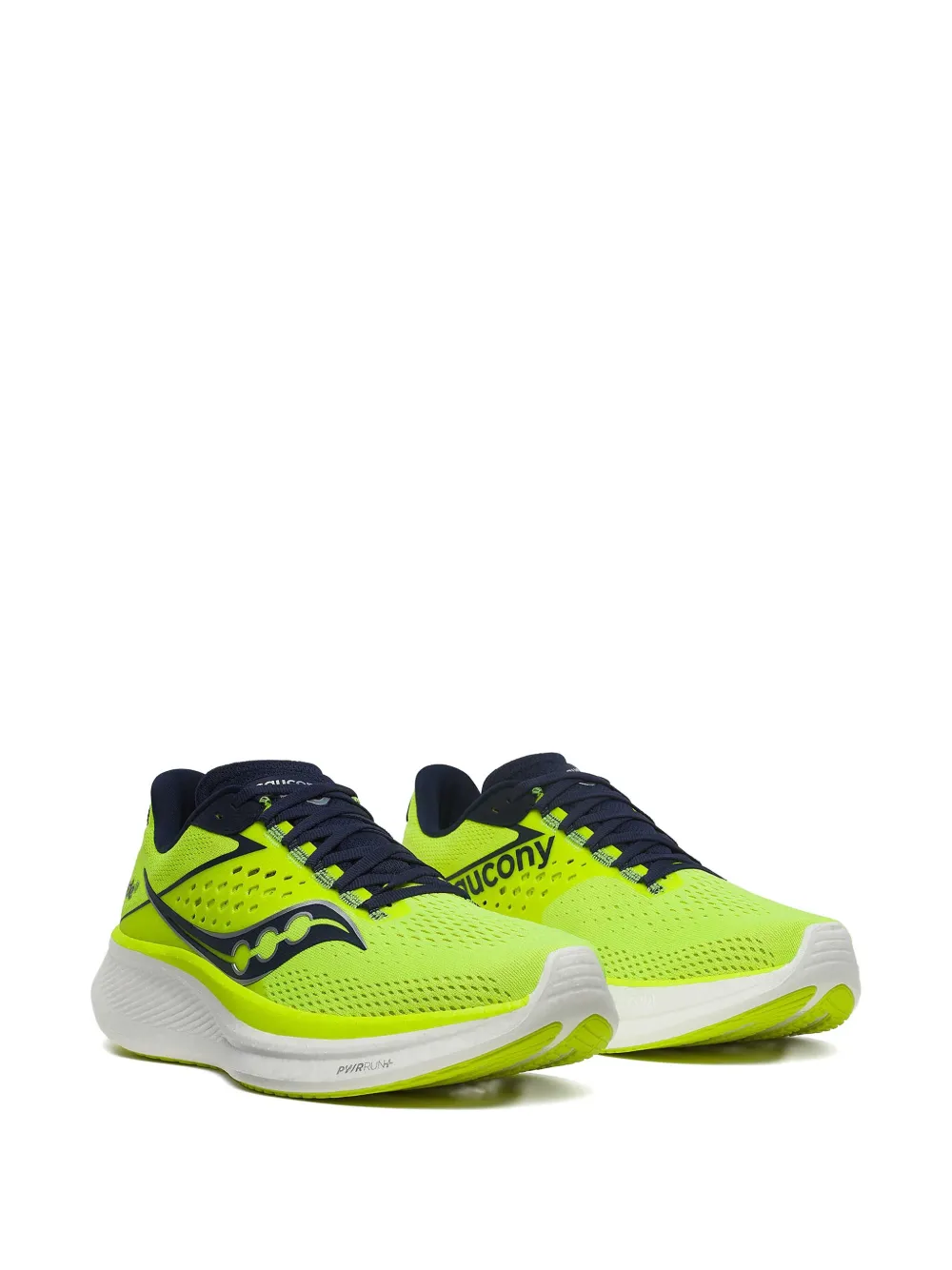 Saucony Sneakers met mesh vlakken Groen