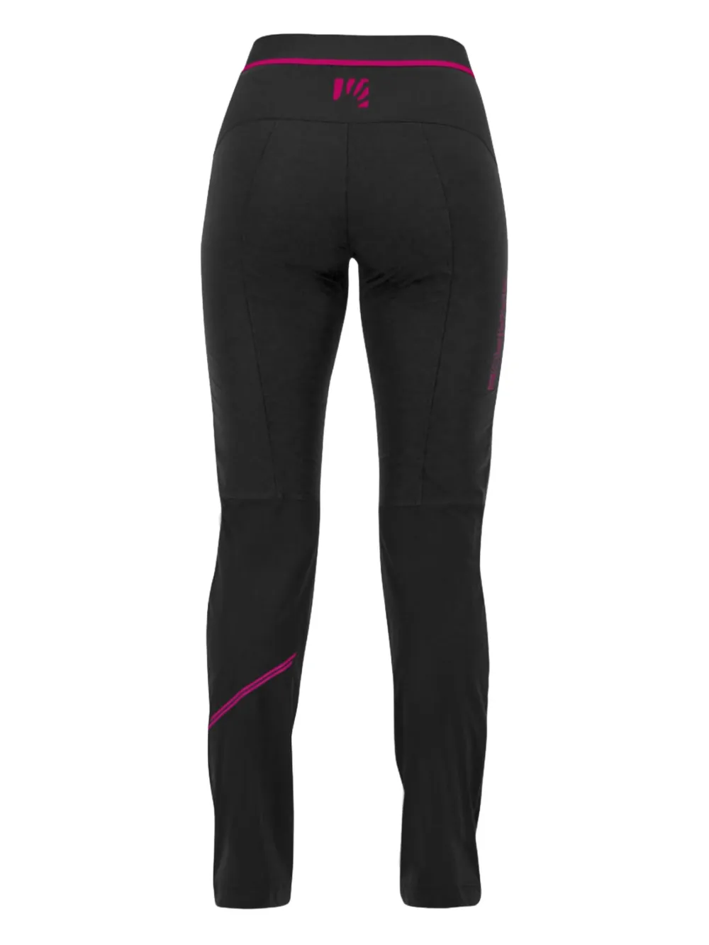 KARPOS contrast-trim performance trousers - Zwart