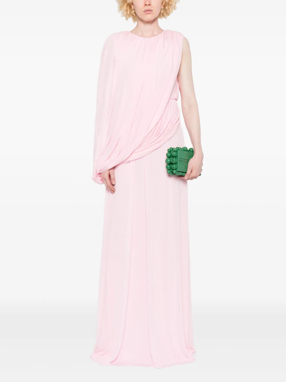 Giambattista Valli Asymmetrische jurk - Roze