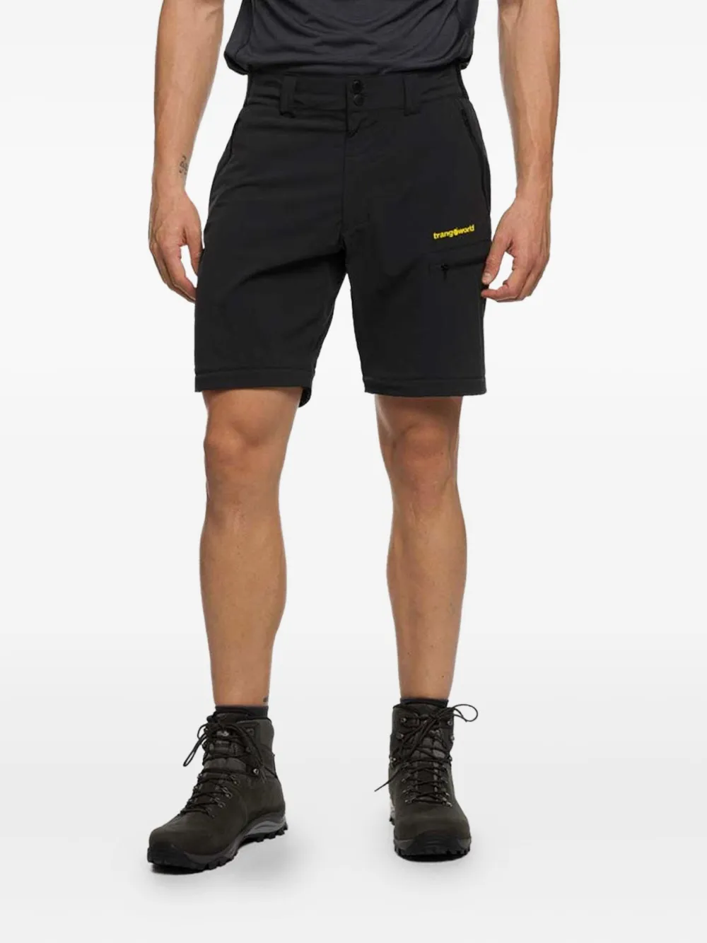 TRANGOWORLD Straight broek Zwart