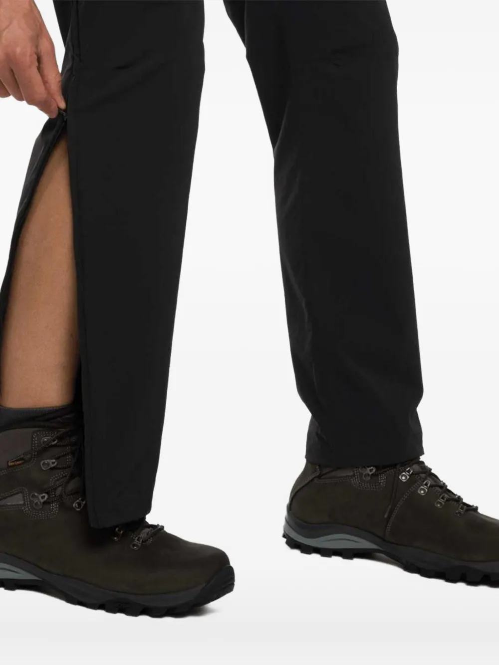 TRANGOWORLD Straight broek Zwart