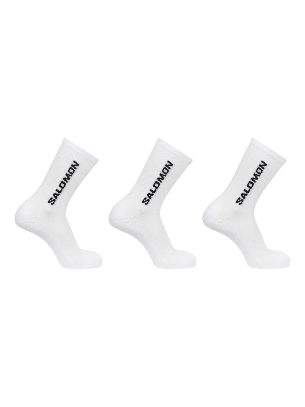 Salomon logo-intarsia socks (set of three) | White | Image 1