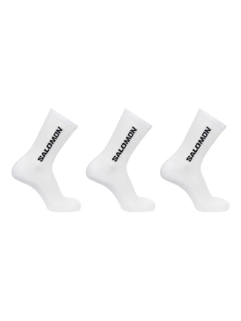 Salomon logo-intarsia socks (set of three)