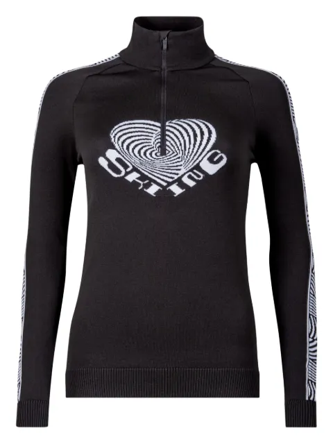 NEWLAND intarsia-knit ski top
