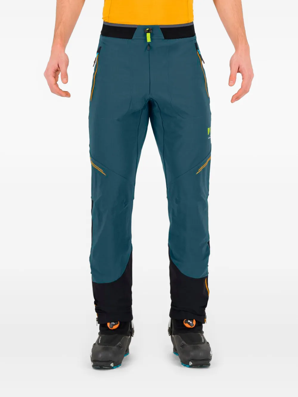 KARPOS Trainingsbroek met logoprint - Blauw