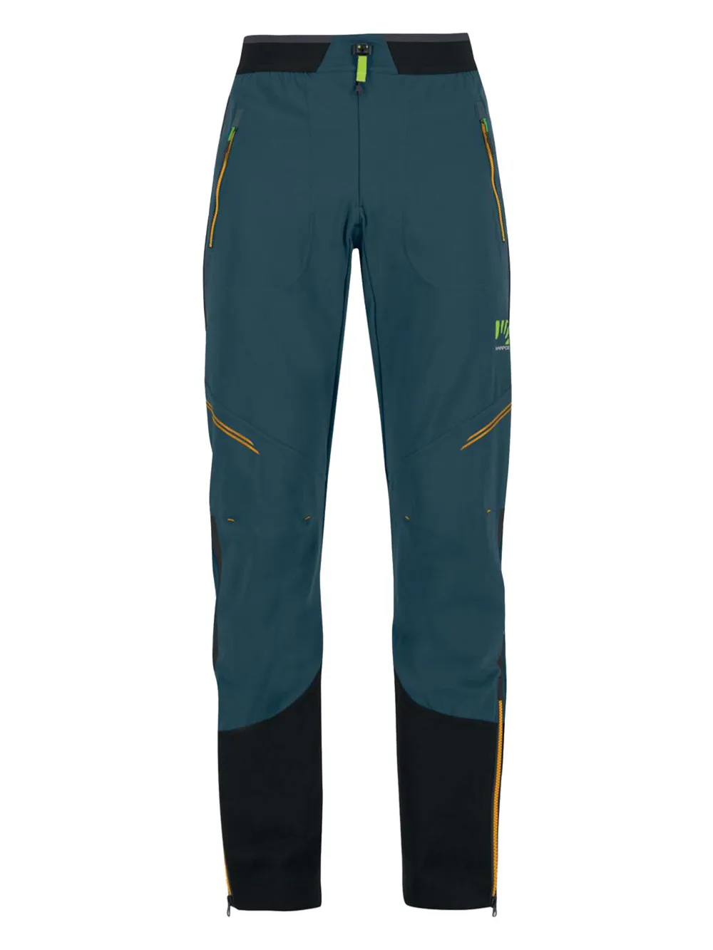 KARPOS Trainingsbroek met logoprint Blauw