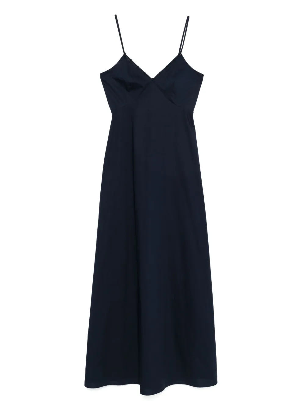 Patrizia Pepe Maxi-jurk met Fly-patroon Blauw
