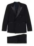 Tagliatore stretch-wool suit - Blue