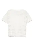 Majestic Filatures stretch-linen t-shirt - Neutrals